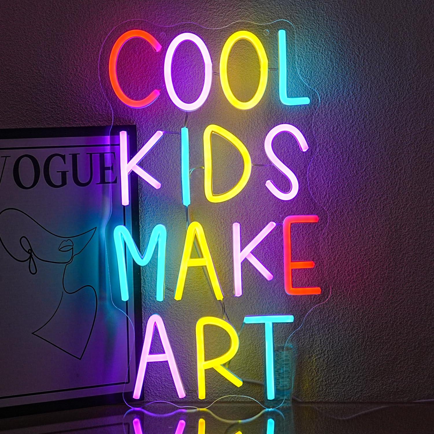 Nursery - ป้ายไฟนีออน LED ปรับความสว่างได้ รุ่น Cool Kids