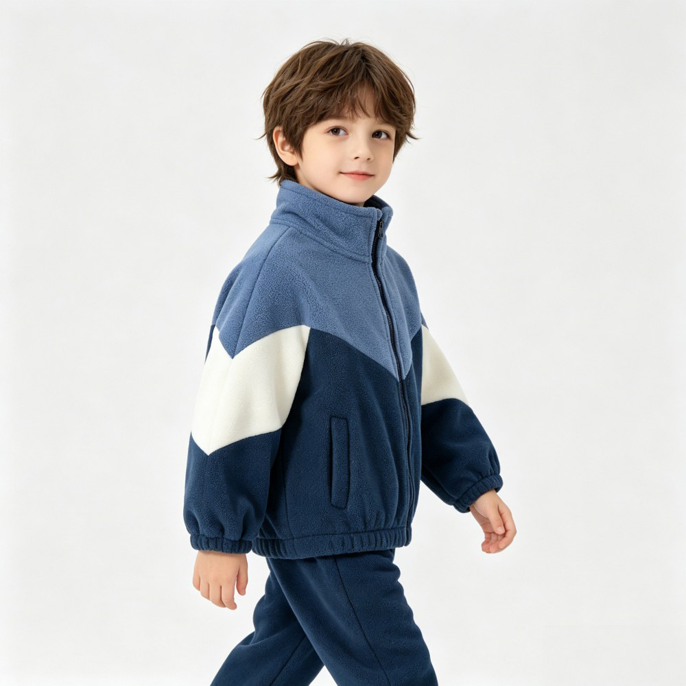 เสื้อแจ็คเก็ตและเสื้อโค้ทเด็กผ - Toddler Boy Winter Fleece Jacket บทวิจารณ์และราคา