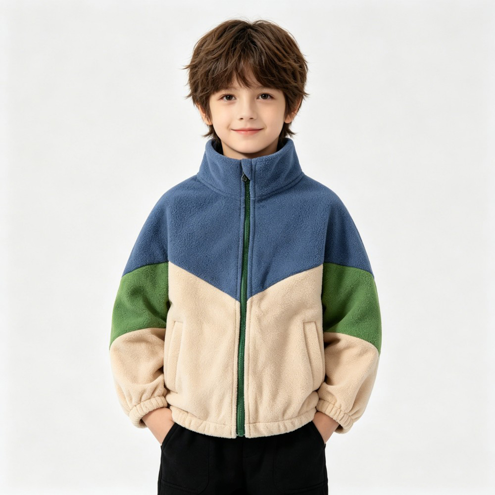 เสื้อแจ็คเก็ตและเสื้อโค้ทเด็กผ - Toddler Boy Winter Fleece Jacket บทวิจารณ์และราคา