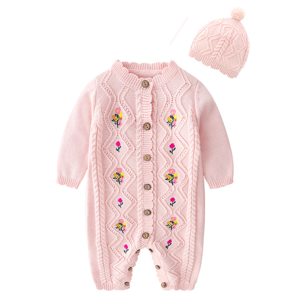 ชุดรอมเปอร์เด็กทารกหญิงแรกเกิด - Newborn Baby Girl Romper Floral บทวิจารณ์และราคา