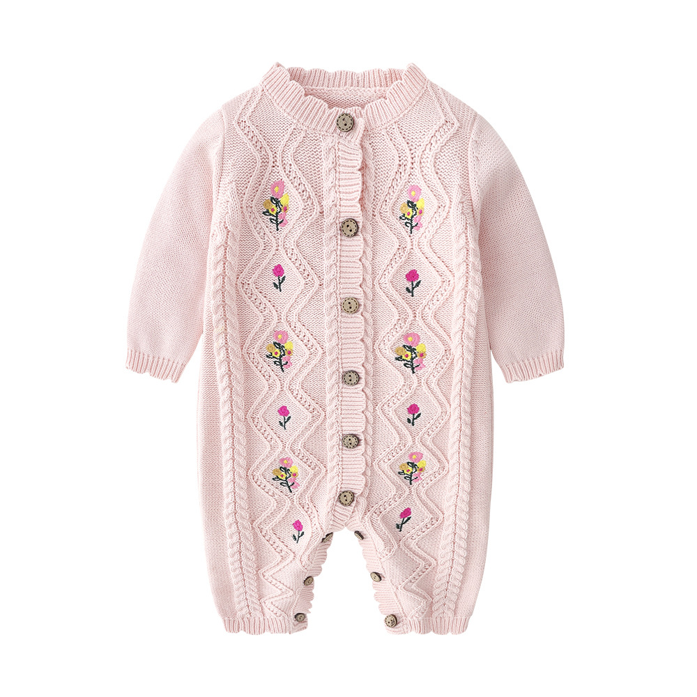 ชุดรอมเปอร์เด็กทารกหญิงแรกเกิด - Newborn Baby Girl Romper Floral บทวิจารณ์และราคา