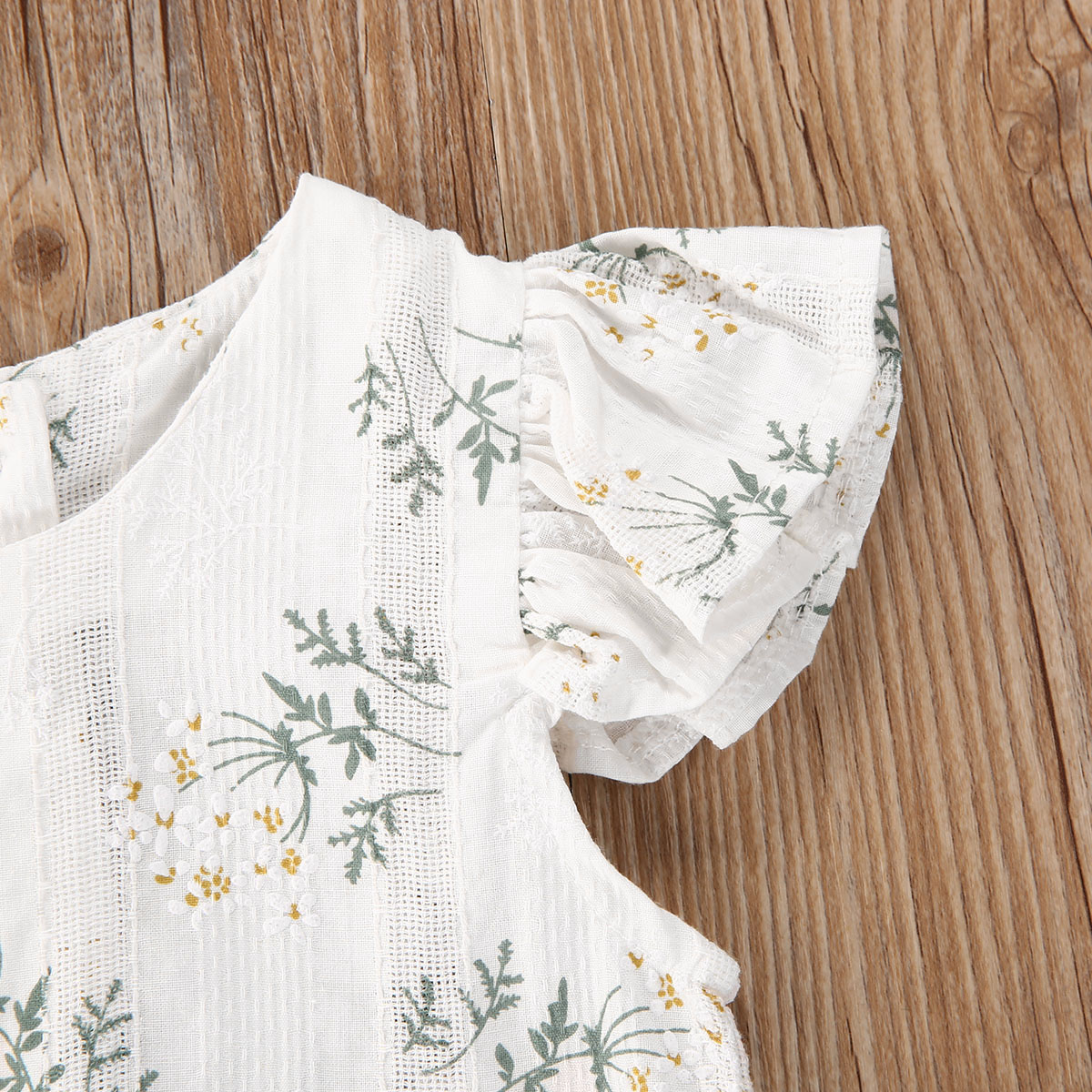 ทารกแรกเกิดทารกเด็กสาวRomperผ้ - Newborn Baby Girl Romper Floral บทวิจารณ์และราคา