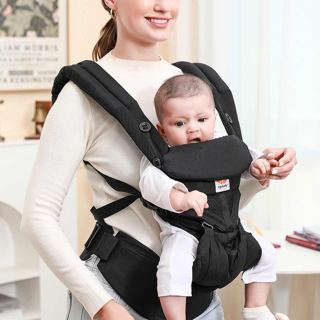 เป้อุ้มเด็กอเนกประสงค์ตามหลักส - Ergonomic Baby Carrier Newborn To Toddler บทวิจารณ์และราคา