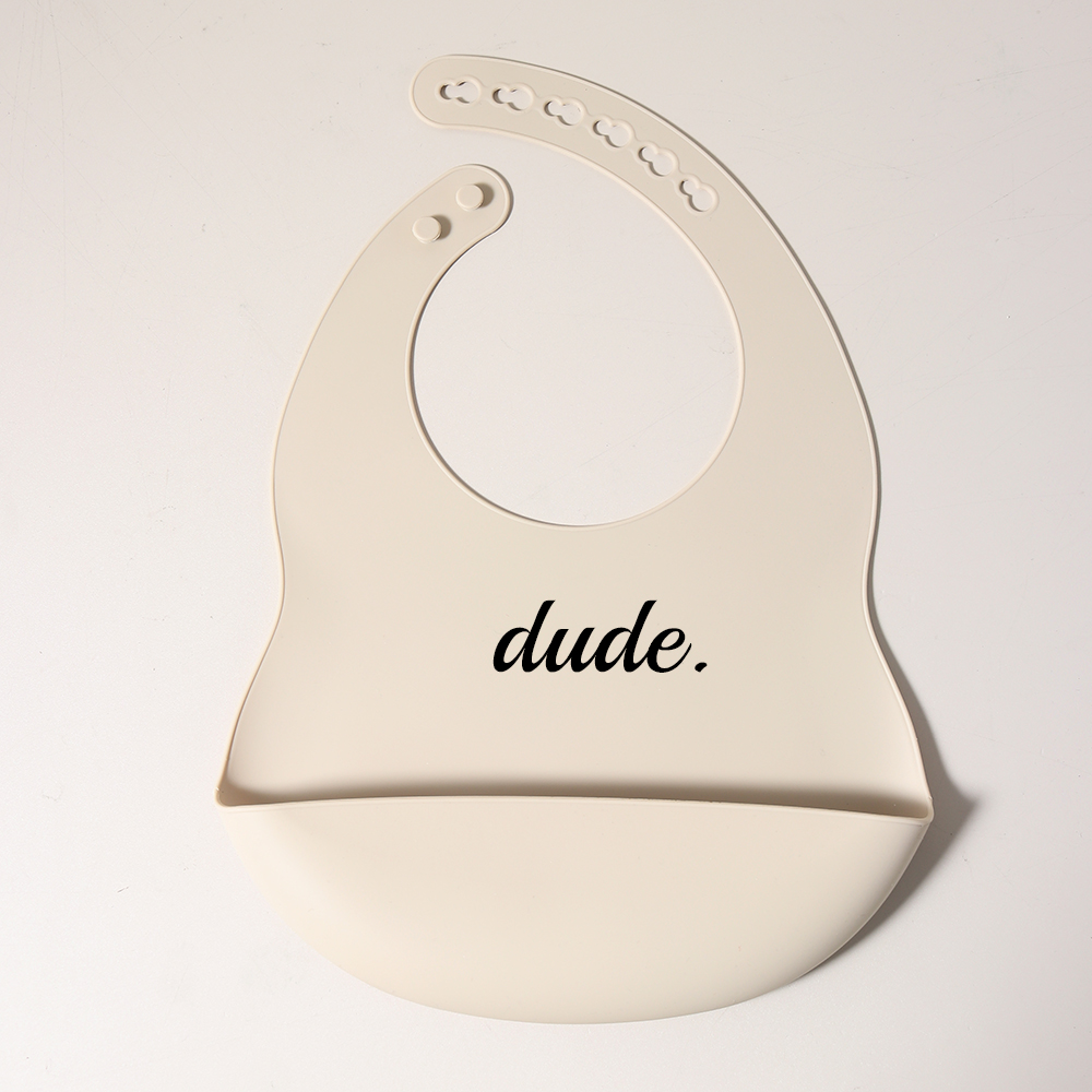 ผ้ากันเปื้อนซิลิโคนข้อความกันน - Waterproof Baby Bibs Silicone บทวิจารณ์และราคา