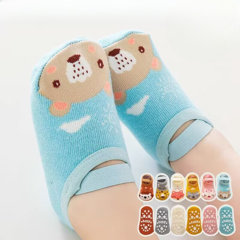 ถุงเท้าเด็กแรกเกิด 0-3 ปี ถุงเ - Unisex Baby Socks Non Slip บทวิจารณ์และราคา