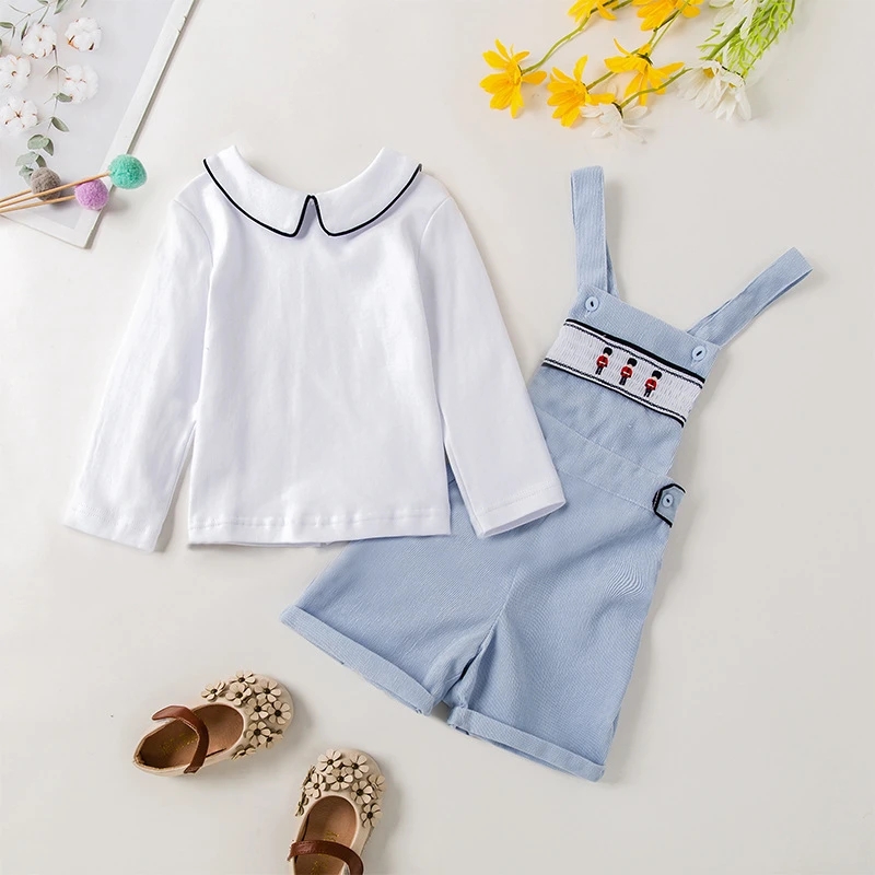 ชุดสูทเด็กผู้ชายสไตล์สเปน ชุดเ - Baby Boy Suit Set Baptism บทวิจารณ์และราคา