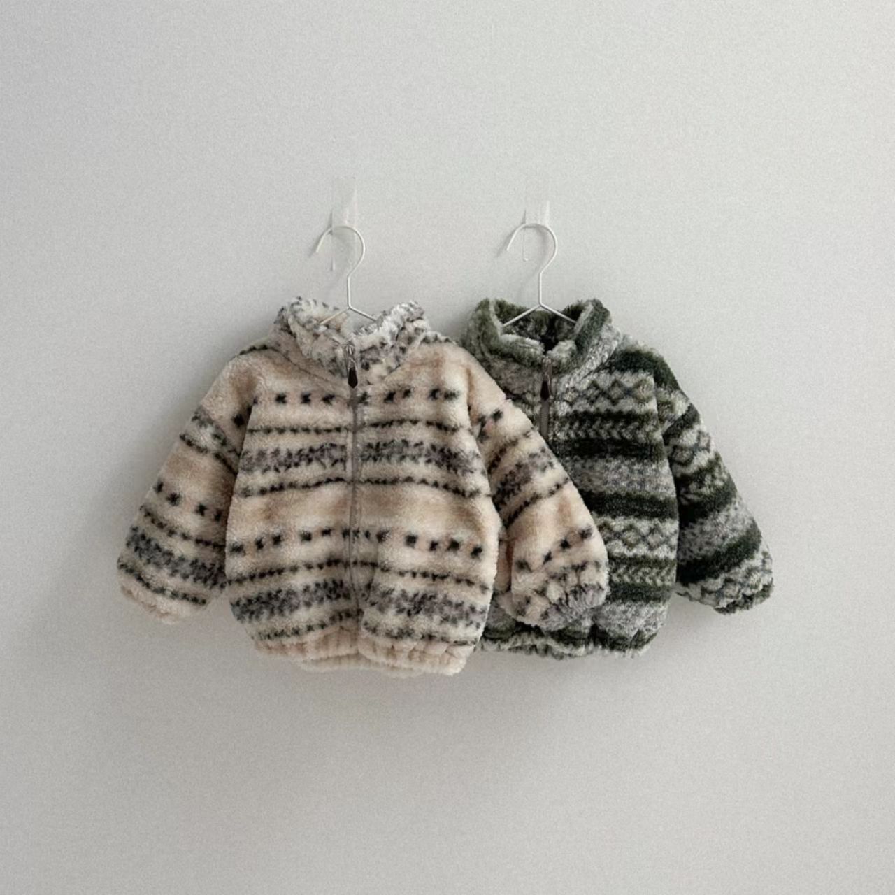 เสื้อโค้ทเด็กอ่อนกันหนาว ผ้าพล - Toddler Boy Winter Fleece Jacket บทวิจารณ์และราคา