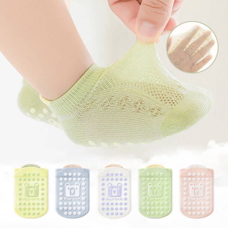 5 คู่เด็กถุงเท้ากันลื่นน่ารักก - Unisex Baby Socks Non Slip บทวิจารณ์และราคา