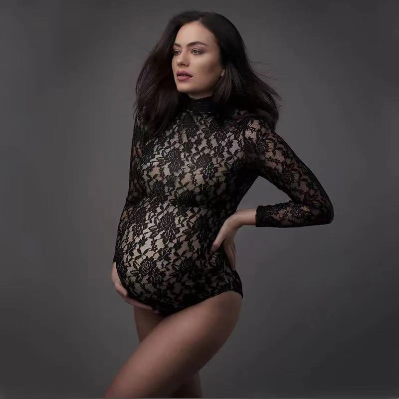 ลูกไม้คลอดบุตรการถ่ายภาพ Props - Maternity Wear บทวิจารณ์และราคา