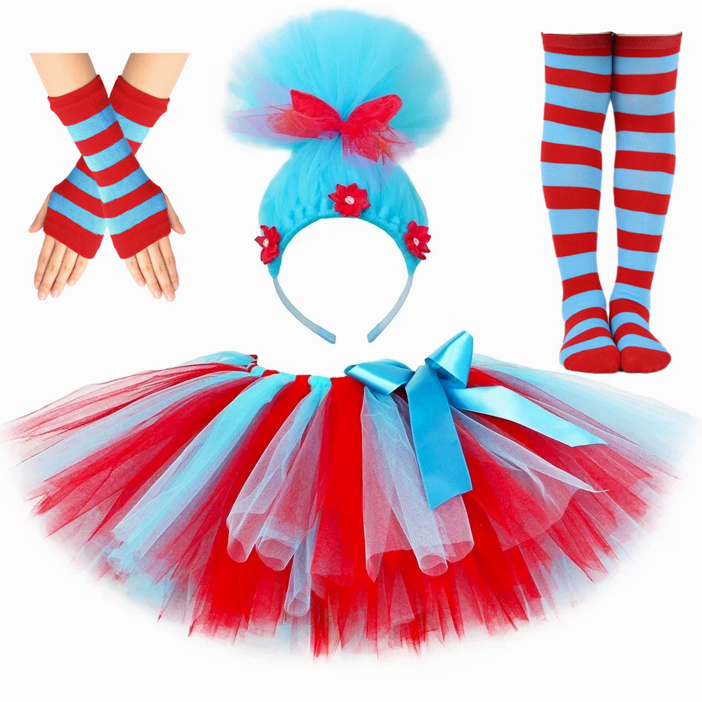 Thing 1 และ Thing 2 ชุดเด็ก Tu - Toddler Girl Tulle Party Dress บทวิจารณ์และราคา