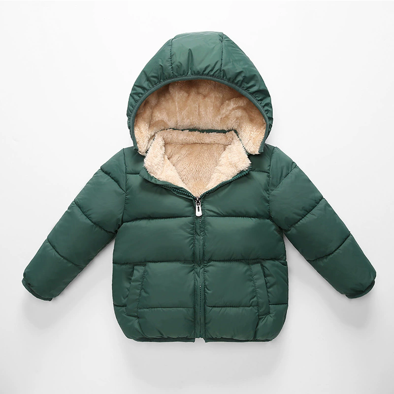 เสื้อแจ็คเก็ตเด็กผู้ชายและเด็ก - Toddler Boy Winter Fleece Jacket บทวิจารณ์และราคา