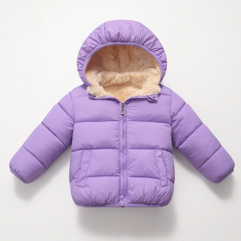 เสื้อแจ็คเก็ตเด็กผู้ชายและเด็ก - Toddler Boy Winter Fleece Jacket บทวิจารณ์และราคา