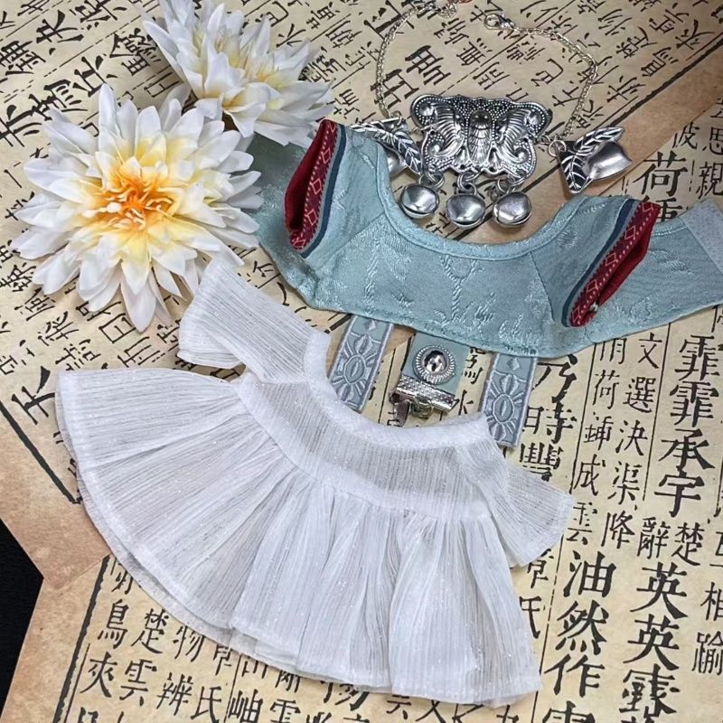 ตุ๊กตาผ้าฝ้ายขนาด 20 ซม. - ชุด - Baby Clothes บทวิจารณ์และราคา