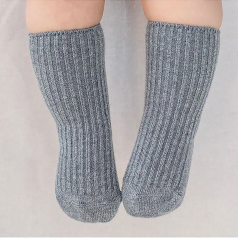 ฤดูใบไม้ร่วงฤดูหนาวเด็กทารกสีข - Unisex Baby Socks Non Slip บทวิจารณ์และราคา