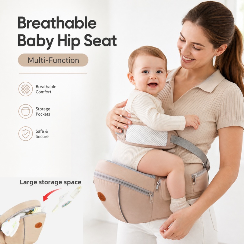 เป้อุ้มเด็กแบบสะพายหน้า ระบายอ - Ergonomic Baby Carrier Newborn To Toddler บทวิจารณ์และราคา