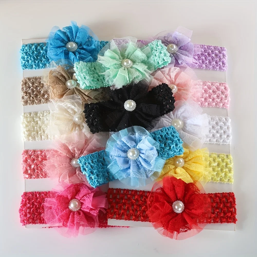 ที่คาดผมเด็ก 5 ชิ้น/10 ชิ้น ผ้ - Baby Gear บทวิจารณ์และราคา