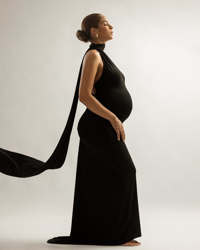 ชุดเดรสคลุมท้องแบบเซ็กซี่เปิดห - Maternity Wear บทวิจารณ์และราคา