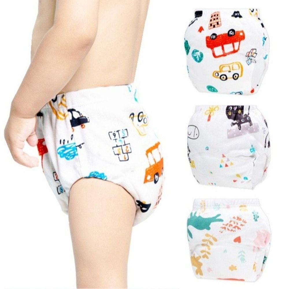 กางเกงฝึกหัดเด็กผ้าฝ้ายใส่สบาย - Toddler Training Pants Leak Proof บทวิจารณ์และราคา