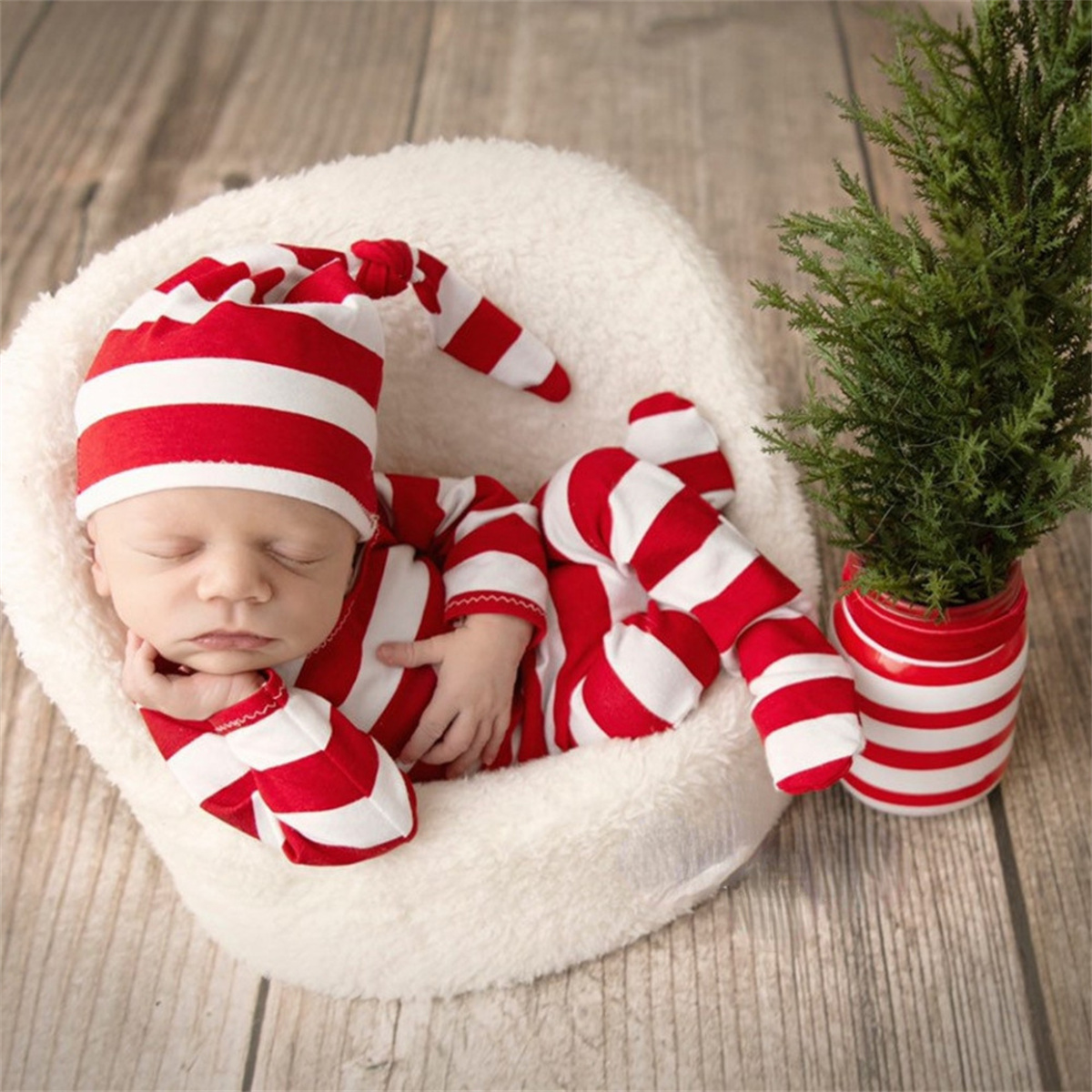 ชุดจั๊มสูทสีแดงสำหรับเด็กแรกเก - Infant Photography Props Outfit บทวิจารณ์และราคา