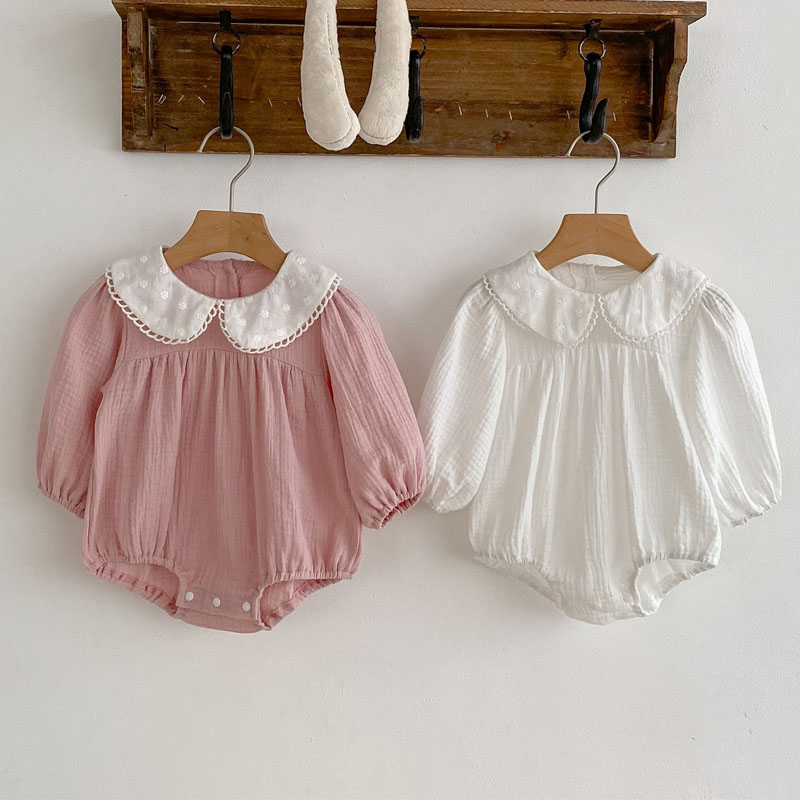 เสื้อผ้าเด็กทารกแรกเกิดเพศหญิง - Newborn Baby Girl Romper Floral บทวิจารณ์และราคา
