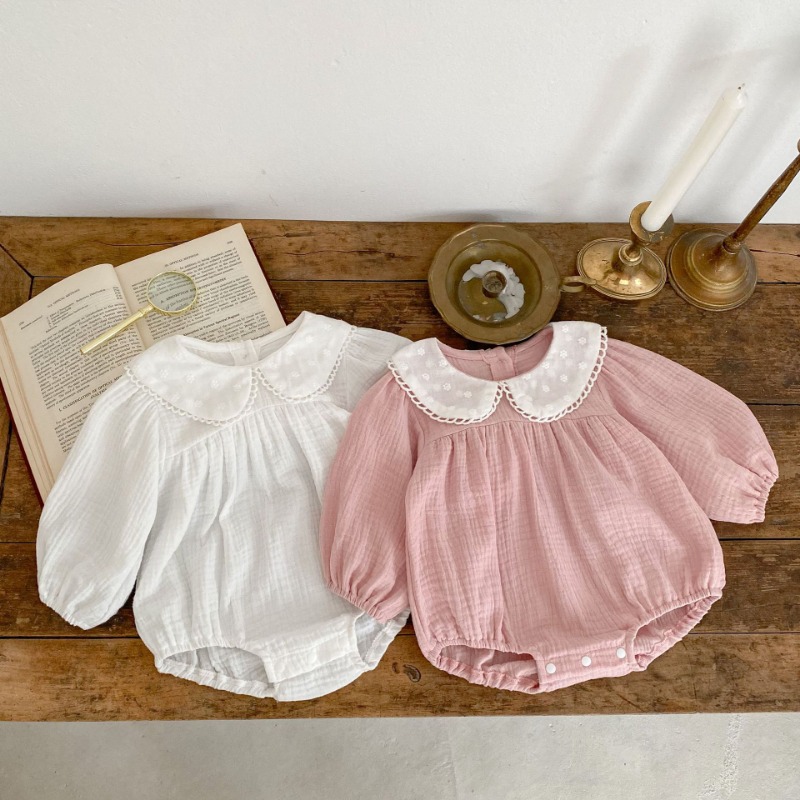 เสื้อผ้าเด็กทารกแรกเกิดเพศหญิง - Newborn Baby Girl Romper Floral บทวิจารณ์และราคา