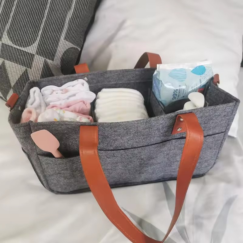 กระเป๋าจัดระเบียบผ้าสักหลาดสำห - Diapering บทวิจารณ์และราคา