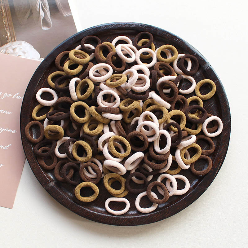 100 ชิ้น/ล็อตผมวงยืดหยุ่นสําหร - Baby Gear บทวิจารณ์และราคา